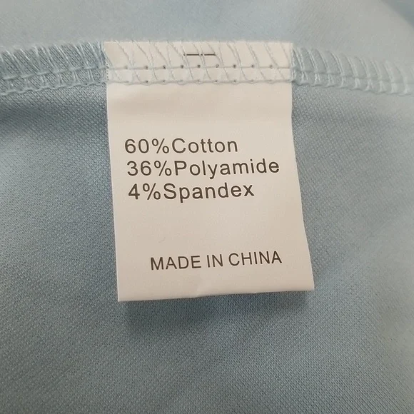 SARIN Mathews One Shoulder Long Sleeve High Lo A line Skater Blue Dress Medium - Picture 13 of 13